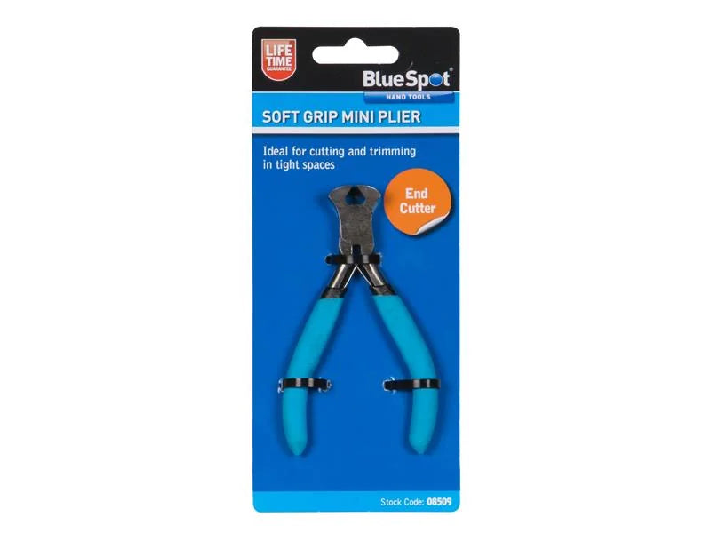 BlueSpot Tools Soft Grip Mini End Cutter Pliers - 8509
