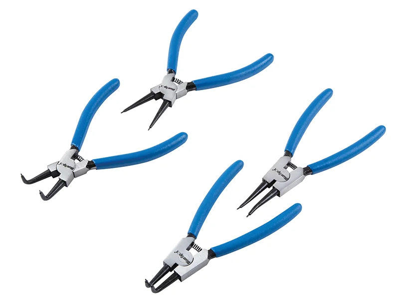 BlueSpot Tools Circlip Pliers Set, 4 Piece - 8702