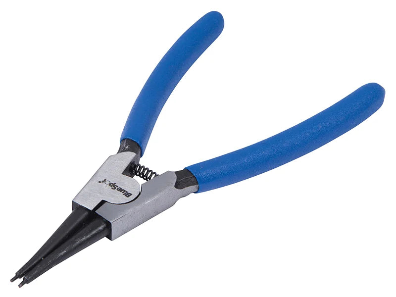 BlueSpot Tools Circlip Pliers External Straight 150mm (6in) - 8704