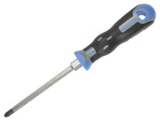 Bahco Tekno+ Screwdriver Pozidriv Tip PZ2 x 125mm Hex Shank - 025.002.125