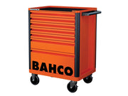 Bahco 1472K7 26in E72 Storage HUB Tool Trolley with 7 Drawers Orange - 1472K7