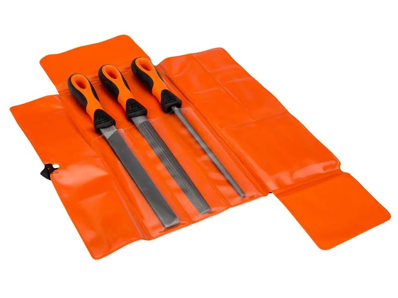 Bahco 200mm (8in) ERGO™ Engineering File Set, 3 Piece - 1-473-08-2-2
