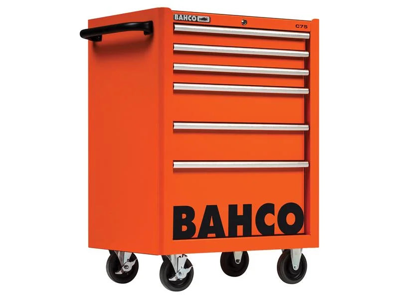 Bahco 1475K6 26in Classic C75 Tool Trolley with 6 Drawers - 1475K6