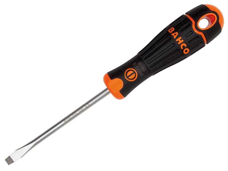Bahco BAHCOFIT Screwdriver Flared Slotted Tip 4.0 x 100mm - B190.040.100