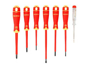 Bahco B220.027 BAHCOFIT Insulated Screwdriver Set, 7 Piece - B220.027
