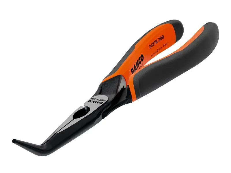 Bahco 2427G ERGO™ Bent Snipe Nose Pliers 160mm (6.1/4in) - 2427 G-160