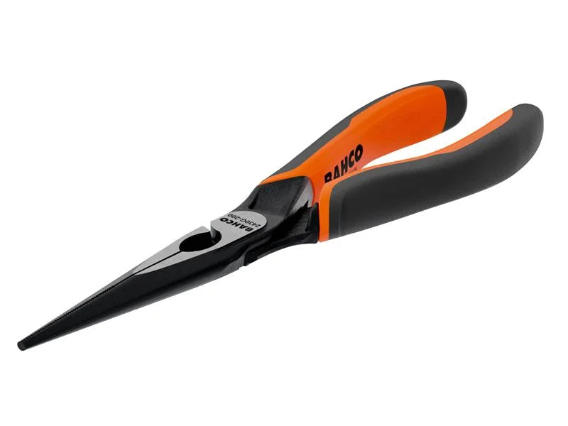 Bahco 2430G ERGO™ Long Nose Pliers 160mm (6.1/4in) - 2430 G-160