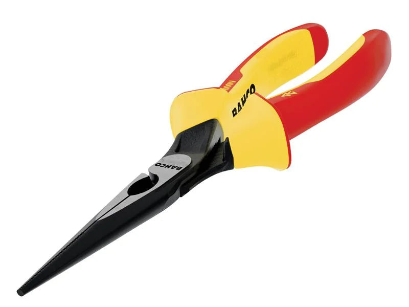 Bahco 2430S ERGO™ Insulated Long Nose Pliers 160mm (6.1/4in) - 2430 S-160
