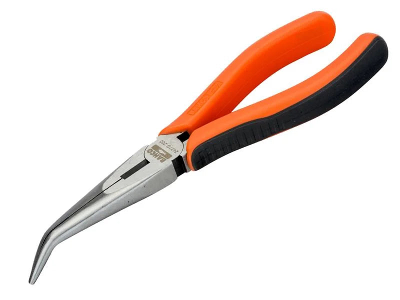 Bahco 2477G ERGO™ Bent Snipe Nose Pliers 200mm (8in) - 2477 G-200