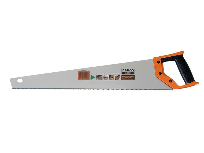 Bahco 2500-22-XT-Hardpoint Handsaw 550mm (22in) 9 TPI - 2500-22-XT-HP