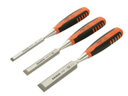 Bahco 424-P Bevel Edge Chisel Set, 3 Piece - 424P-S3-EUR