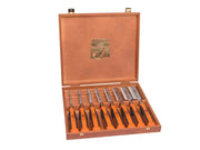Bahco 424-P Bevel Edge Chisel Set, 8 Piece - 424P-S8-EUR