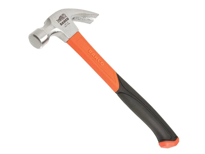 Bahco 428 Curved Fibreglass Claw Hammer 570g (20oz) - 428F-20