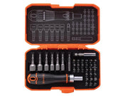 Bahco 59/S36BCR Ratcheting Coloured Bit Set, 36 Piece - 59/S36BCR