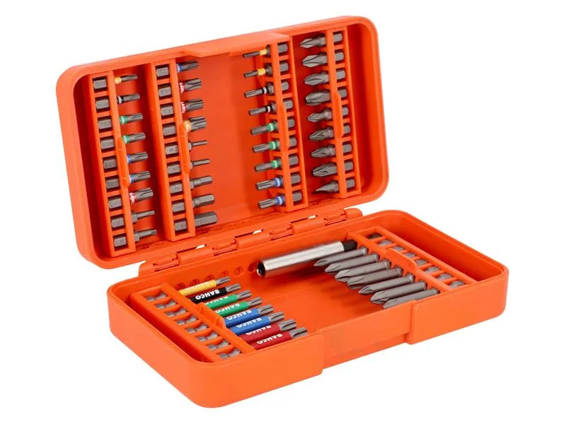 Bahco 59S/54C-1 Standard Bit Set, 54 Piece - 59S/54C-1