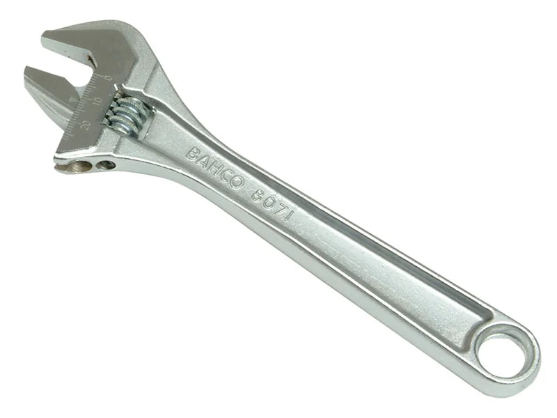Bahco 8073c Chrome Adjustable Wrench 300mm (12in) - 8073 C