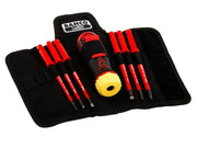 Bahco Insulated Ratcheting Screwdriver Set, 6 Piece - 808062