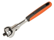Bahco Swivel Head Ratchet 1/4in Drive - 04/01/8120