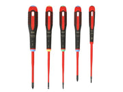 Bahco BE-9872SL ERGO™ VDE Insulated Screwdriver Set, 5 Piece - BE-9872SL