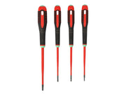 Bahco BE-9880SL ERGO™ Slim VDE Insulated Screwdriver Set, 4 Piece - BE-9880SL