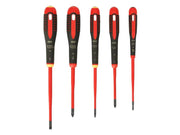 Bahco BE-9881SL ERGO™ Slim VDE Insulated Screwdriver Set, 5 Piece - BE-9881SL