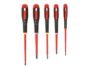 Bahco BE-9882S ERGO™ VDE Insulated Screwdriver Set, 5 Piece - BE-9882S