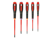 Bahco BE-9882SL ERGO™ Slim VDE Insulated Screwdriver Set, 5 Piece - BE-9882SL