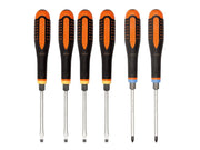 Bahco BE-9882TB ERGO™ Through Blade Screwdriver Set, 6 Piece - BE-9882TB