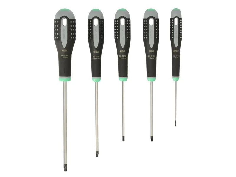 Bahco BE-9885 ERGO™ Screwdriver Set, 5 Piece - BE-9885