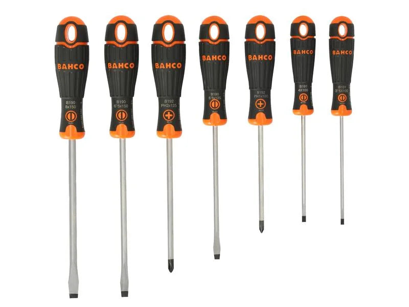 Bahco B219.017 BAHCOFIT Screwdriver Set, 7 Piece - B219.017