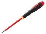 Bahco ERGO™ Slim VDE Insulated Slotted Screwdriver 3.5 x 100mm - BE-8230SL