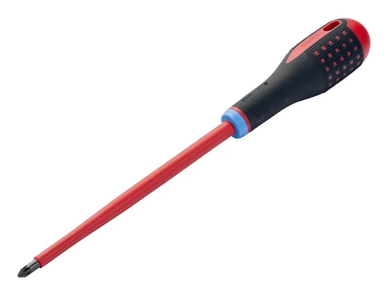 Bahco ERGO™ VDE Insulated Pozi Screwdriver PZ1 x 80mm - BE-8811S