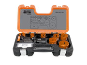 Bahco Professional Holesaw Set 3834-95 Sizes: 16-64mm - 3834-SET-95