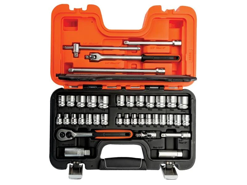 Bahco S380 3/8in Drive Socket Set, 38 Piece - S380