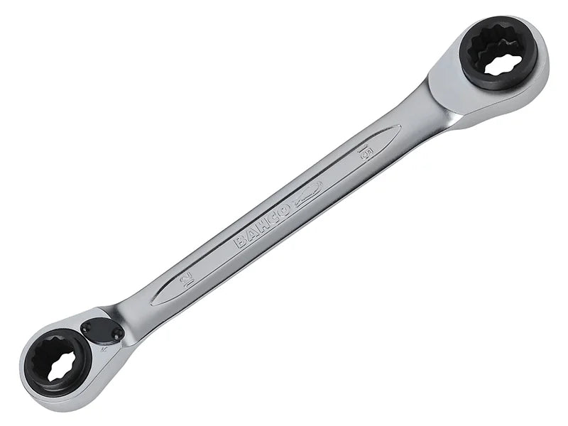 Bahco S4RM Series Reversible Ratchet Spanner 12/13/14/15mm - S4RM-12-15