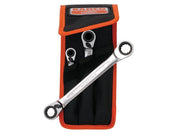 Bahco S4RM Series Reversible Ratchet Spanner Set, 3 Piece - S4RM/3T