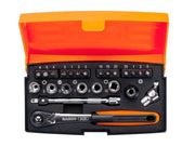 Bahco SL24 1/4in Drive Socket Set, 24 Piece - SL24