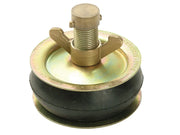 Bailey Products 2416 Drain Test Plug 100mm (4in) - Brass Cap - 2416