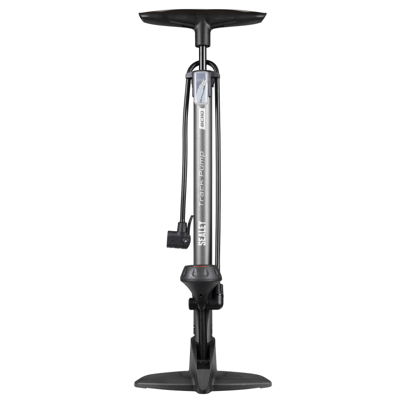 Sealey Track Pump BC110 with Dial Pressure Gauge 635mm