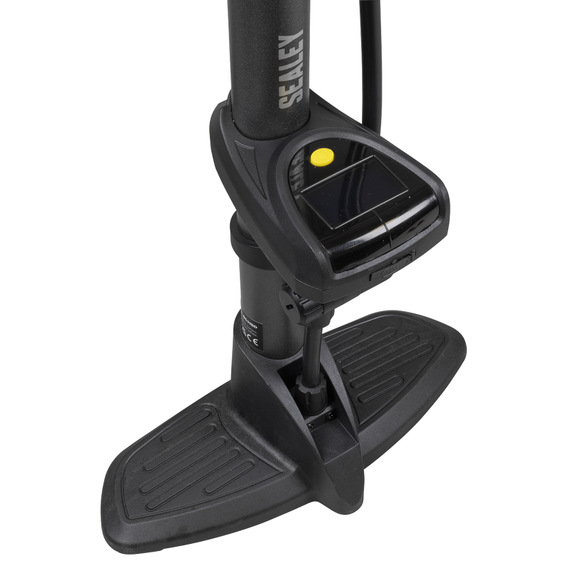 Sealey Track Pump with Digital Gauge 120psi