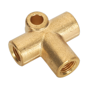 Sealey 3-Way Brake Tube Connector 3/8"UNF x 24tpi