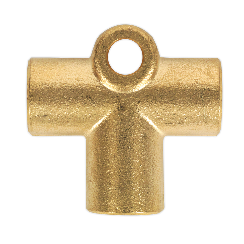 Sealey 3-Way Brake Tube Connector 3/8"UNF x 24tpi