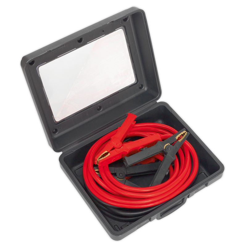 Sealey Heavy-Duty Booster Cables 40mm² x 5m 600A