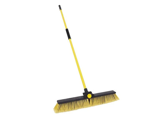 Bulldozer Heavy-duty Broom Clipped with Handle 600mm (24in) - HQ.16/Y