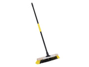 Bulldozer Dual Fill Soft PET Broom with Metal Scraper 457mm (18in)