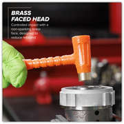 Sealey Premier Brass Faced Dead Blow Hammer 12oz BFH12