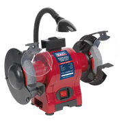 Sealey Bench Grinder BG150WL 150mm with Worklight 250W/230V