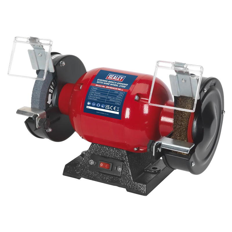 Sealey Bench Grinder 150mm 370W/230V Model BG150XLW/98