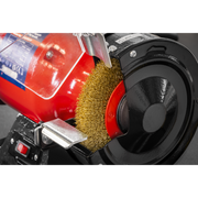 Sealey 150mm Bench Grinder with Wire Wheel 450W/230V