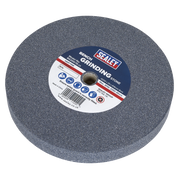 Sealey Grinding Stone 200x25mm A60P Fine Ø16mm Bore